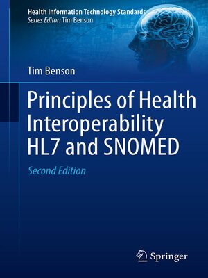 cover image of Principles of Health Interoperability HL7 and SNOMED